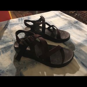 Black z1 single strap Chaco